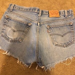 High Waisted Jean Shorts